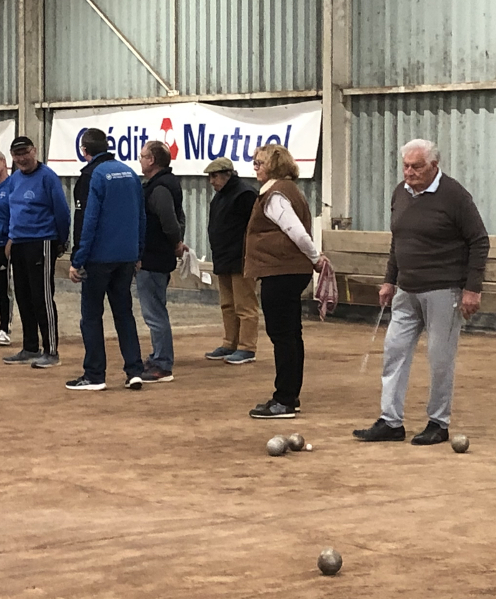 Résultats doublettes internes jeudi 05 mars