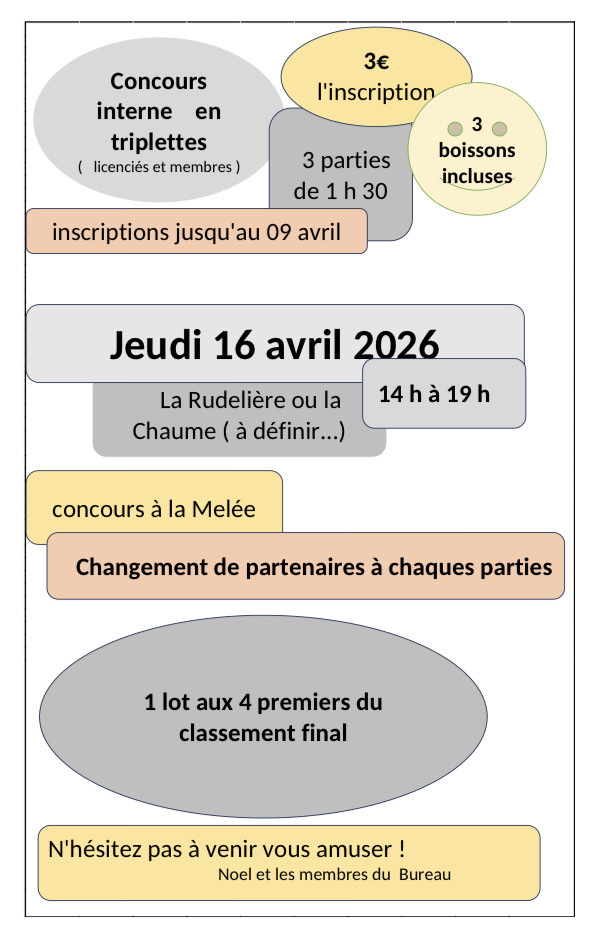 affiche concours interne du 16 avril