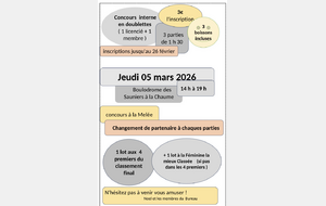 Concours interne le 07 mars