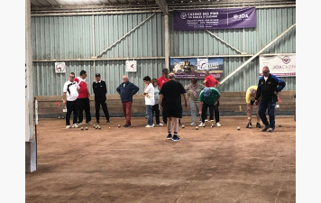 entraînements au boulodrome couvert les jeudis