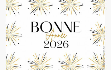 Bonne Année à Tous !  Les Voeux du Président