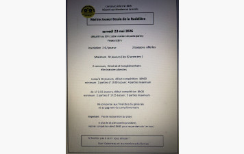 concours interne  le 23 mai