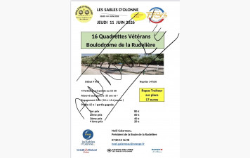 Annulation Concours Vétérans les Sables