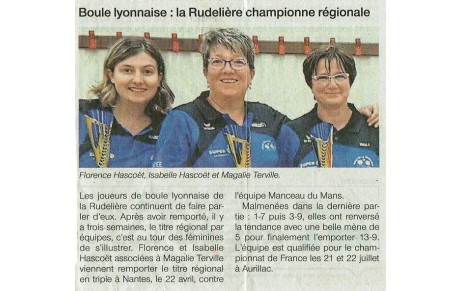 Régional Féminine à La Baule