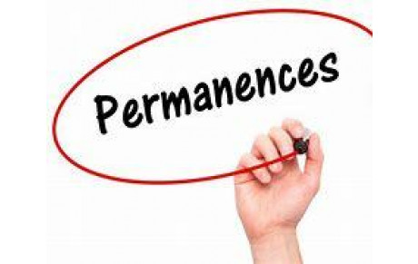 permanence pour demandes de licences