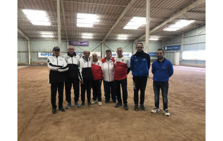 Résultats éliminatoires Vendée Doublettes M4