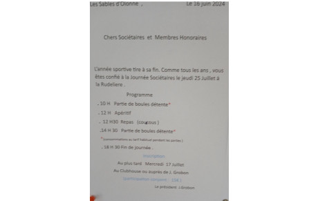 journée du Club BDR 