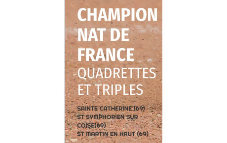 résultats 1ere partie championnat de France 