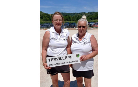 Christine et Magalie au Championnat de France 