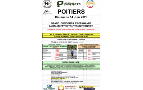 affiche 64 D. Poitiers 14 juin 2026