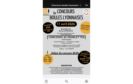 affiche 11 avril Bressuire